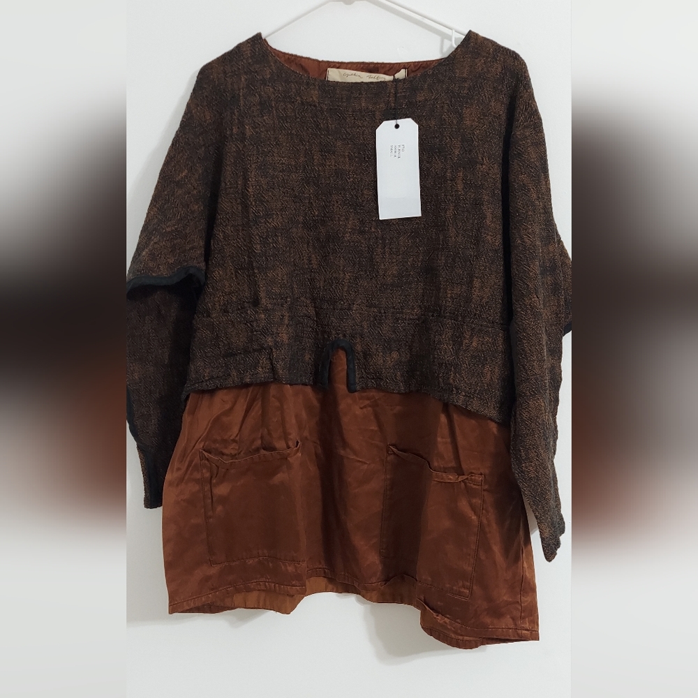 Brown Women's Top